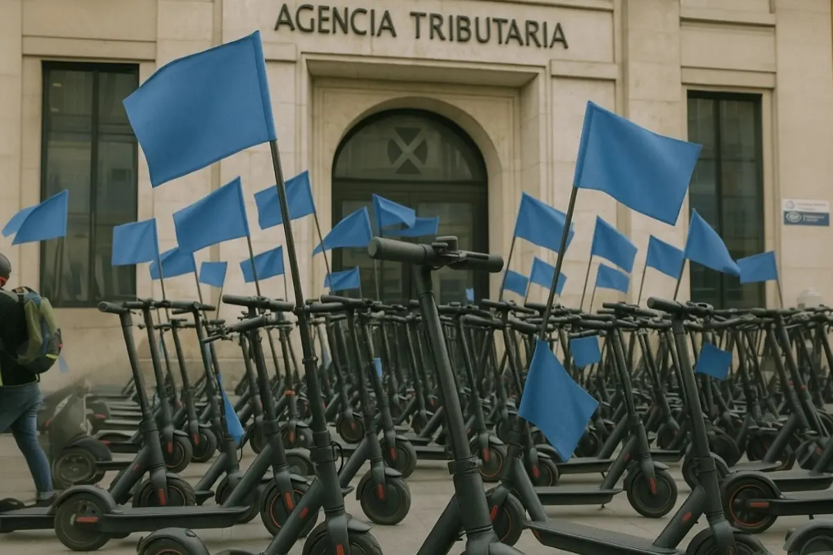 Los patinetes se niegan a pagar multas porque se consideran antisistema