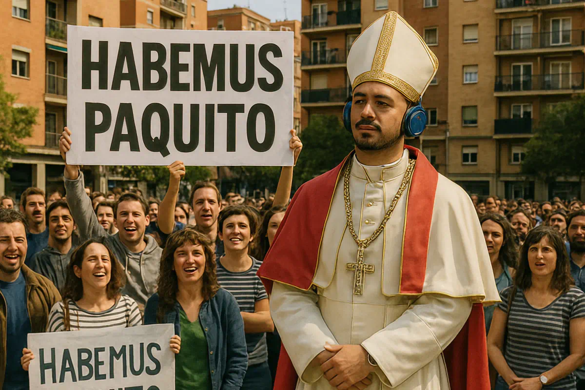 Badalona exige que el próximo Papa sea de Llefià: “Si Ratzinger pudo, ¿por qué no el gran Paquito del barrio?”
